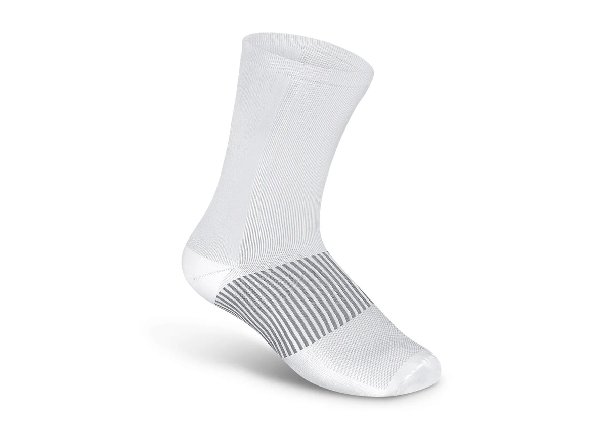 Mid-Calf Compression Socks 18-25 mmHg - White